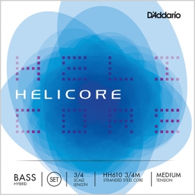 D'addario Helicore Hybrid Double Bass Strings