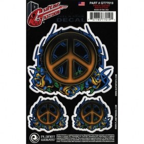Planet Waves Guitar Tattoo, Peace Tribal GT77019