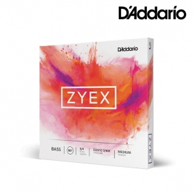 다다리오 콘트라베이스현 3/4M 세트D'addario Zyex Bass Orchestra 3/4 Medium String Set
