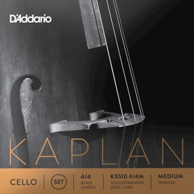 다다리오 CELLO STRING DADDARIO Kaplan 4/4 SET (KS510 4/4M)