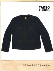 TAKEO KIKUCHI EMERALD TWEED JACKET/타케오키쿠치 에머랄드 트위드 자켓
