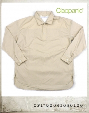 Ciaopanic WIDE PULL-OVER SHIRTS/챠오패닉 와이드 풀오버 셔츠